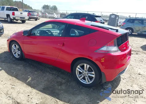 2011 Honda Cr-Z из США, поврежденный, VIN JHMZF1D49BS008726